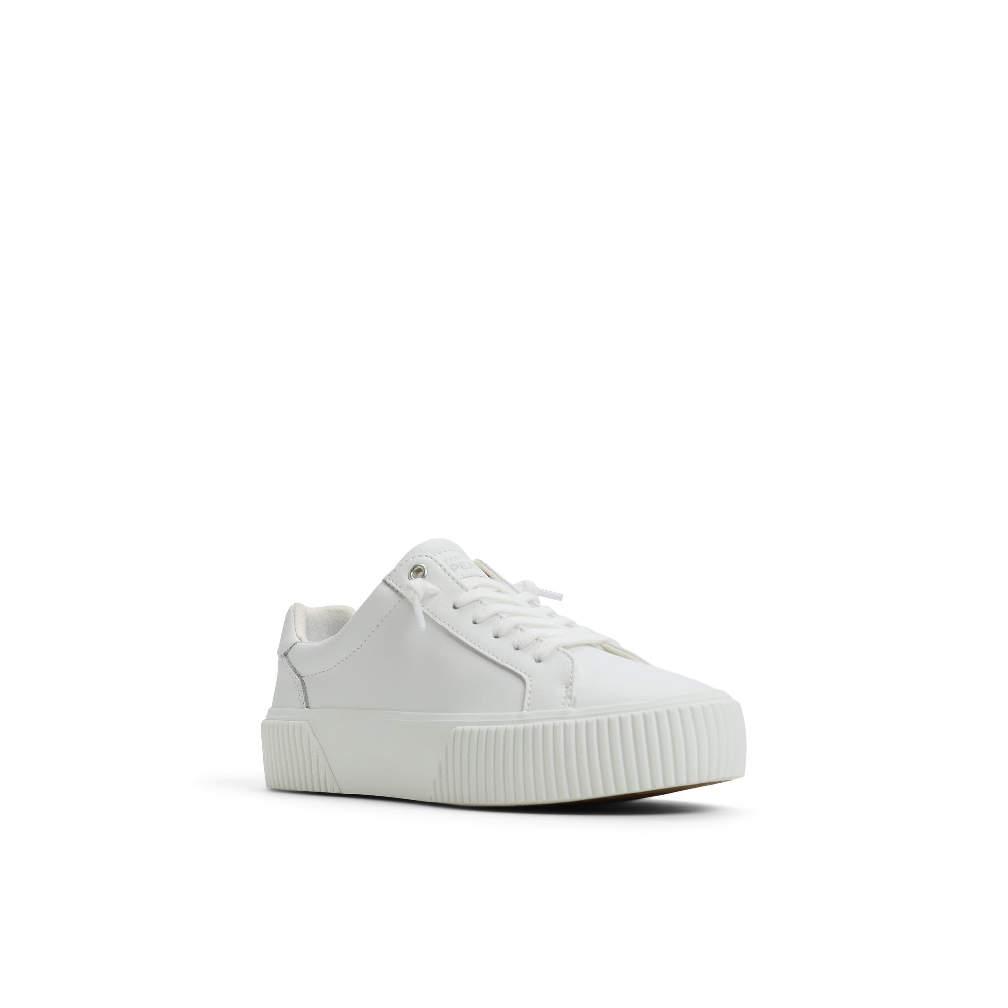 Bermuda Lace to Toe Platform Sneakers White - 2