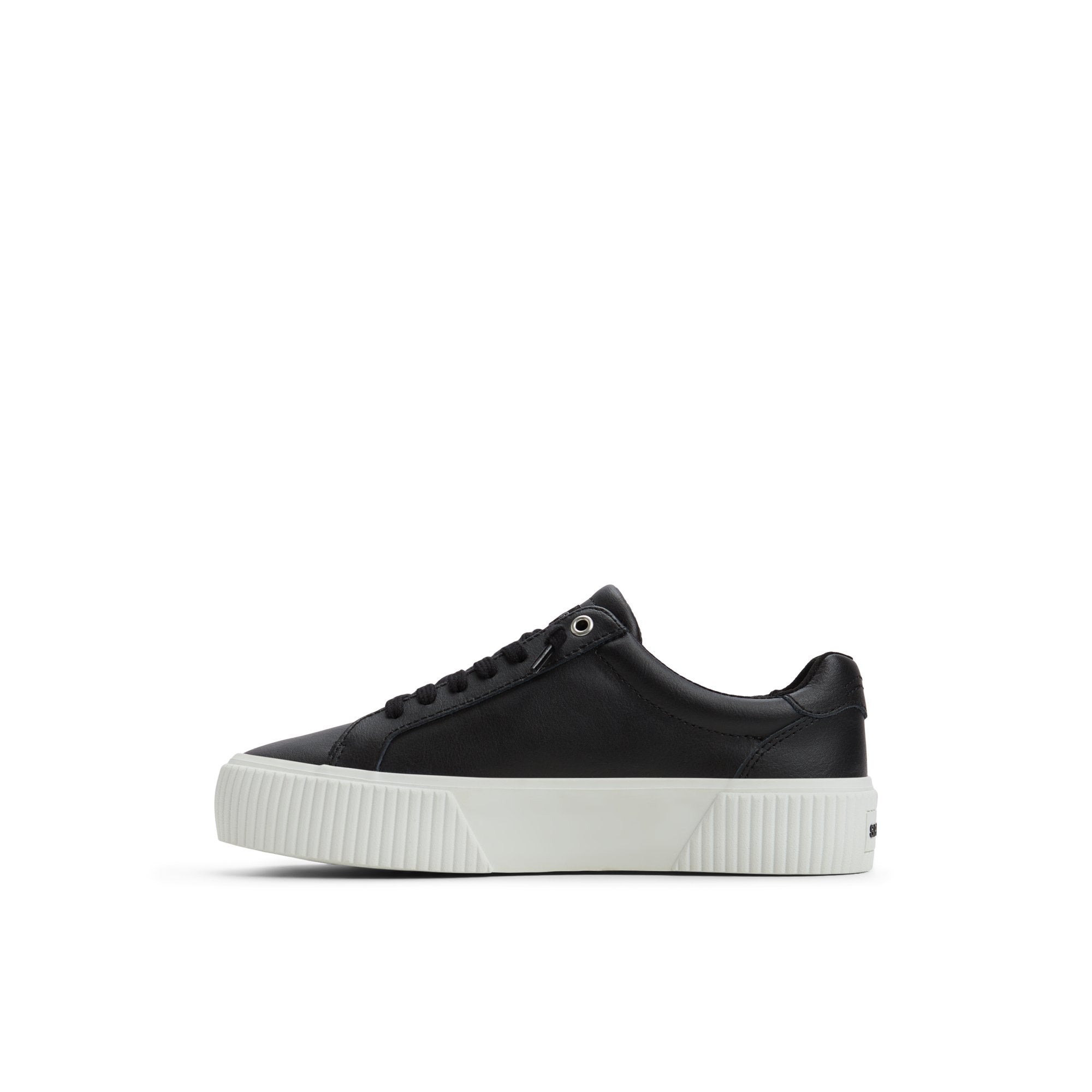 Bermuda Lace to Toe Platform Sneakers Black