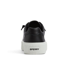 Bermuda Lace to Toe Platform Sneakers Black