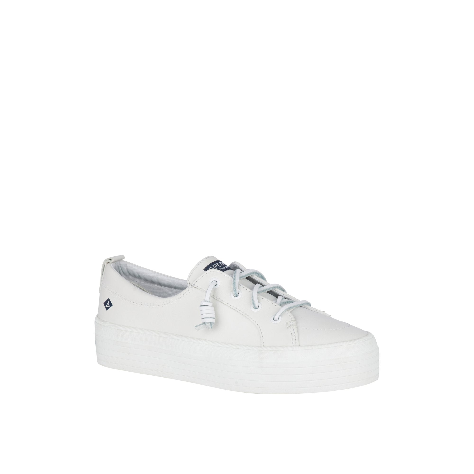 Crest Vibe Platform Leather Sneaker