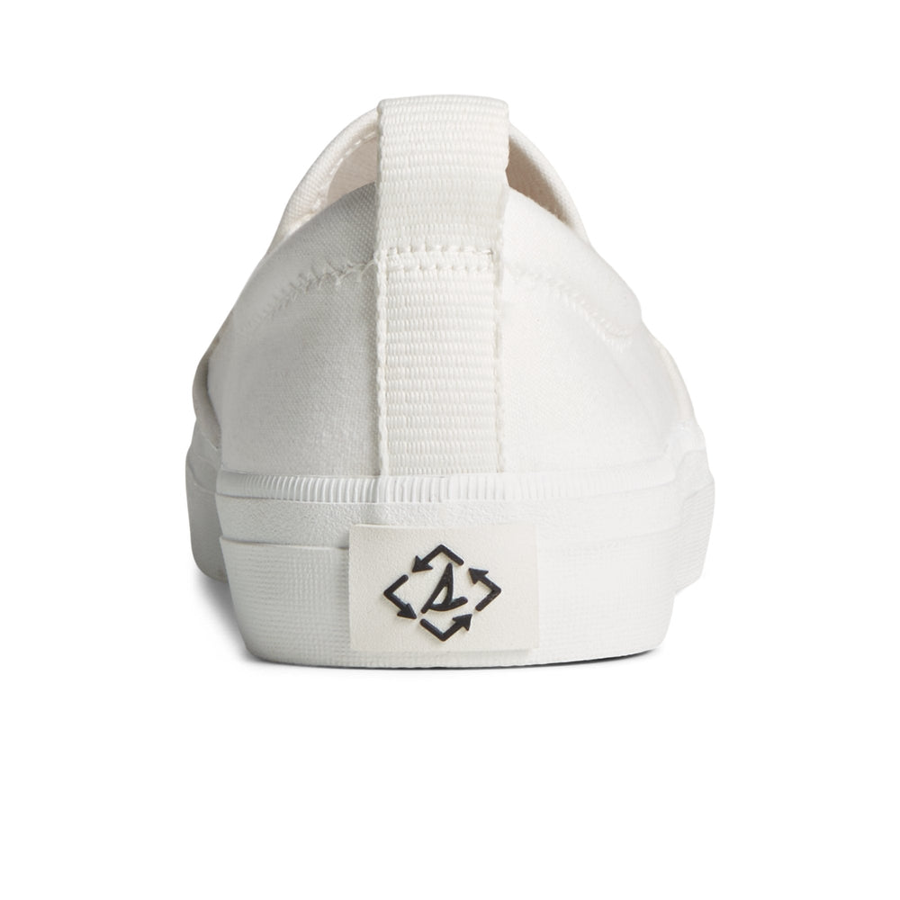 SeaCycled™ Crest Twin Gore Canvas Sneaker White