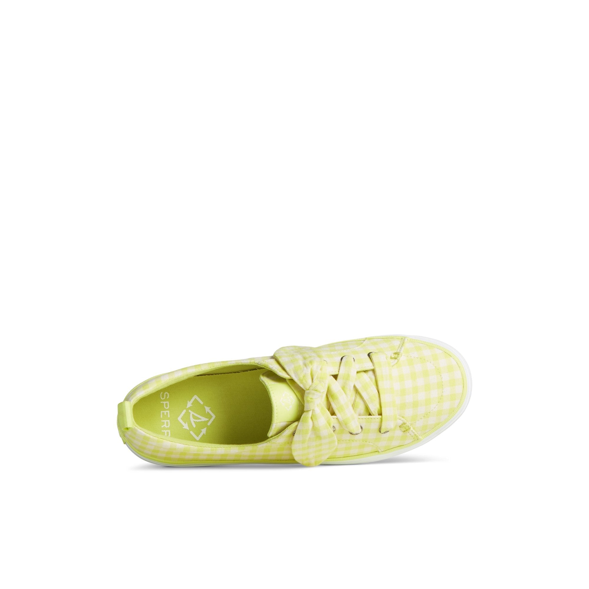 Crest Vibe Gingham Sneaker Light Green