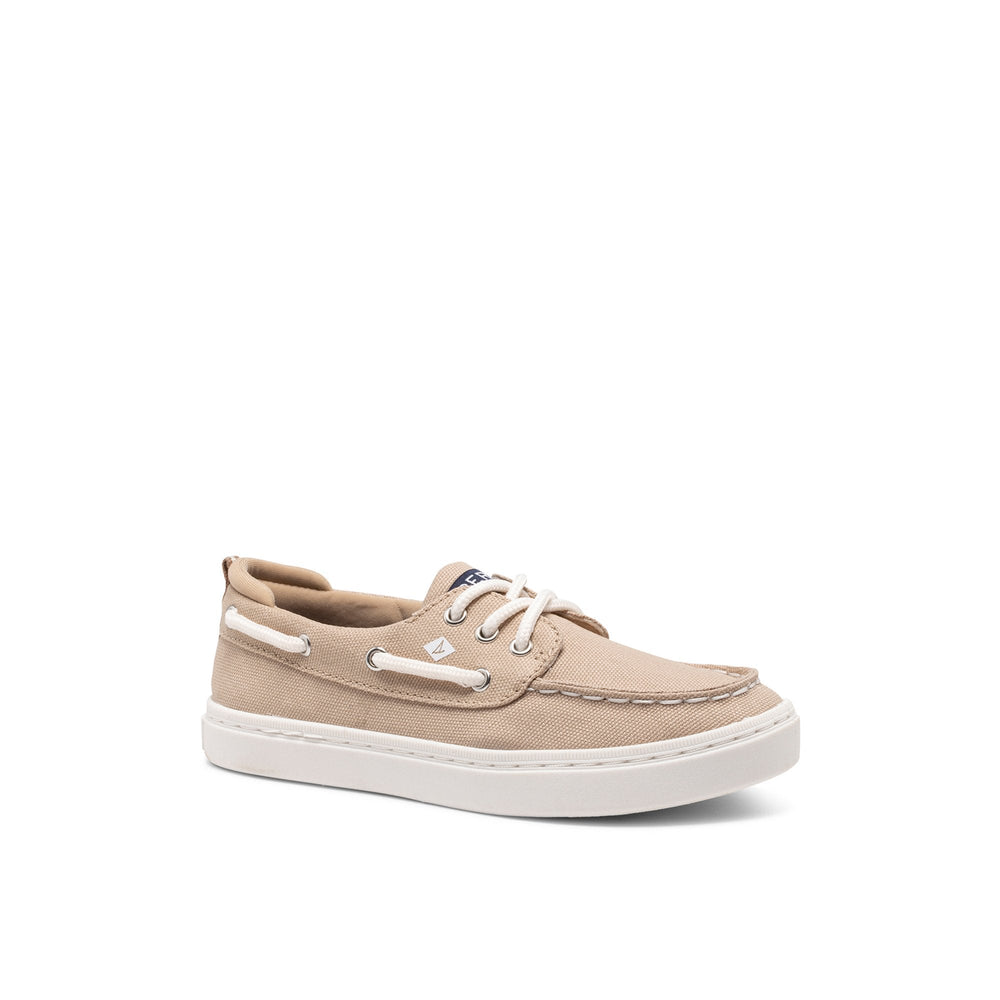 Seakwsktex Khaki Kids Boat Shoes